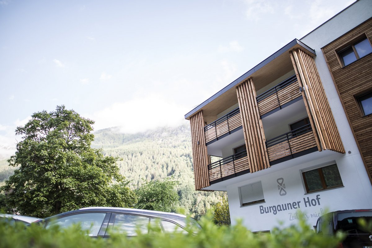 Moderne Architektur mit lokalem Südtiroler Holz