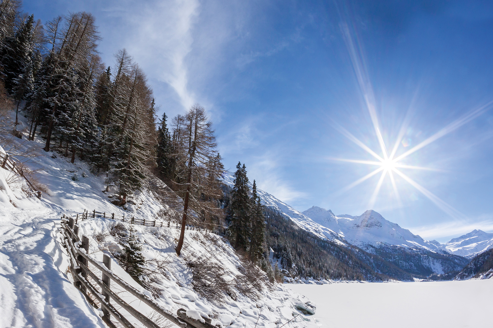 Winter im Martelltal: ideal für Skitouren & Winterwandern im Vinschgau - Wellnesshotel Burgaunerhof